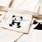 High Capacity Bag Cute Panda Handbag Cotton Shopping Bag