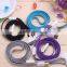 3 in 1 usb cable USB2.0 data cable, flat noodle usb cable for samsung s3 s4 for iphone 5 iphone 6
