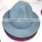 new style fashion wool felt blue top hat
