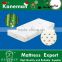 100% natural latex single size bamboo mattress roll packed with a carton