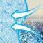 Summer use cool gel memory foam mattress topper