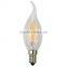 Flame Filament LED Candle Lamp E14 4W