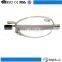 Newest unique outstanding small slim lovely metal half frame folding foldaway reading glasses for man with aluminium case