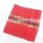 Good feature excellent performance children knit hat and glove set