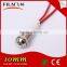 10mm diameter red neon signal lamps with 20cm wire
