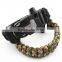 2015 hot sale hiking bracelet,survival bracelet patterns,paracord survival bracelet