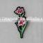 big sale applique embroidery flower embroidery patch for clothes