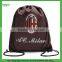 Custom Polyester Drawstring Bag, for promotion and gift