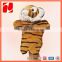 High quality tiger plush hand puppet