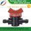 Concrete pumping shut off valve garden hose shut off valve