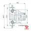 Single-Way Pneumatic Diaphragm Pump 5#