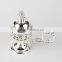 Wholesale Gold/brozen/silver Colors Wine Bowl Shape Arabic Incense Burner With Handle Bar