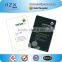 offset printing die cut transparent business pvc card