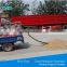 Grain suction conveyor for bulk beans elevating machine