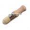 pure bristle hog bristle wax brush with beech wood