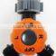 2-Way Garden Hose Splitter With Dial Switch