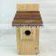 FSC Small New Design Wood House Wooden Bird Cage