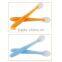 BPA free baby feeding spoon flexible baby silicone spoon