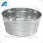 Outdoor patio PE rattan wicker ice bucket cooler with tray&stand