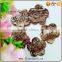 Flower series natural flower-bark engraving