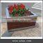 Arlau park wood large patio planters