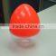Food grand PS material Easter egg container/plastic easter egg/animal easter egg