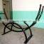 wrought iron log rack