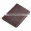 colourful Promotional PU Leather Credit Card Holder With Clear ID Window