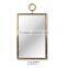 Vertical Stainless Steel Frame Mirrors Living Room Wall Arts