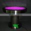 New design acrylic LED round table lighting dining table