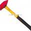 Red painted sledge hammer with tpr handle