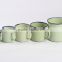 Promotion normal and camping enamelware enamel mug (with lid/with hollow handle for choice)