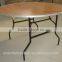 Used Plywood Banquet Rect custom-made trestle folding table