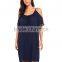 Lace prom dress women Summer Cold Shoulder Lace Tassel Loose Bohemian Beach Dress