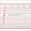 Kearing Chinese Manufacture 5 * 50*0.12cm Metric Patchwork Handicraft Quilting Ruler for Fashion Design# W5152