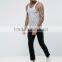 Cheapest New Design Custom Manufacture Grey Color Gym Wear Comfortable 100% Cotton Fashion Running Men's Tank Tops