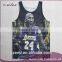 Mens New Arrival Custom Sublimation Gym Vest 3D Printing Tank Top