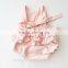 Clothing Manufacturers Overseas Printed Bubble Lace Baby Clothes Romper