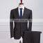 wholesale good shape newest style design fashion coat suit dark grey tuxedo men suit