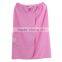 Women coral fleece towel bathrobe with headband