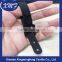 Adjustable soft silicone rubber cable tie for tie tidy