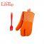 FDA &LFGB Approved kichen utensil silicone anti-heat gloves for baking