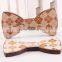 Wooden Bow Tie Novelty Men's Gifts Wood Wedding Wood Tuxed Bowtie Necktie