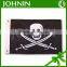 Custom 3*5feet polyester chian factory black assassin creed big flag