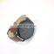 Customized Logo Black Case Brown Leather Japan Quartz Movement MEN Wrist Watch