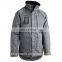 High quality warm polar fleece winter work jacket with pockets