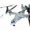 G.T Model QS992 2.4Ghz 4CH rc Osprey aircraft rc helicopter rc toys