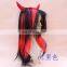 Ombre Black and White Halloween Wig With Devil Horn FGW-0063