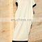 White Short Sleeves Abaya Muslim Women Maxi Dress (16042702)