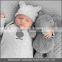 Stuffed elephant shaped plush baby animal sleep pillows